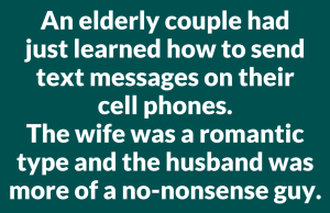 Old Couple’S Text Messages