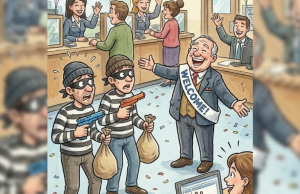 Seizing the opportunity.